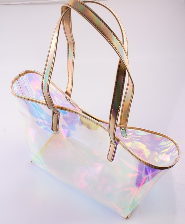 Louis Vibes Holographic Tote